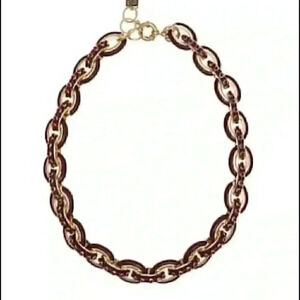 Laundry Shelli Segal Gold Link Enamel/Stone Accent